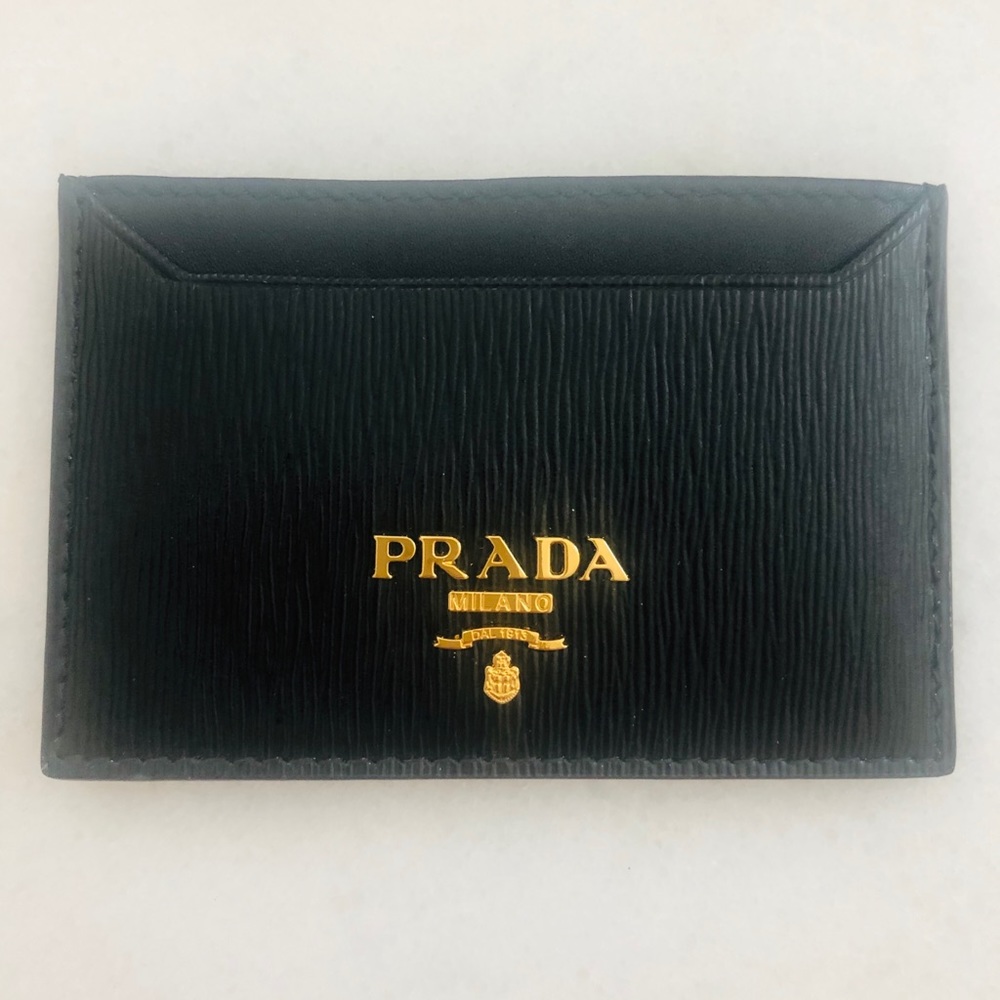 Prada credit card wallet/holder